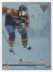 2001-02 Pacific Private Stock Titanium Rookie #4 Dany Heatley Atlanta Thrashers